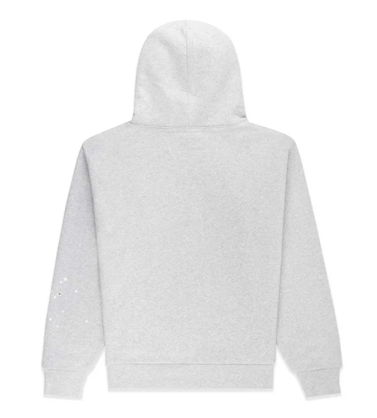 Sp5der Souvenir Hoodie Heather Grey