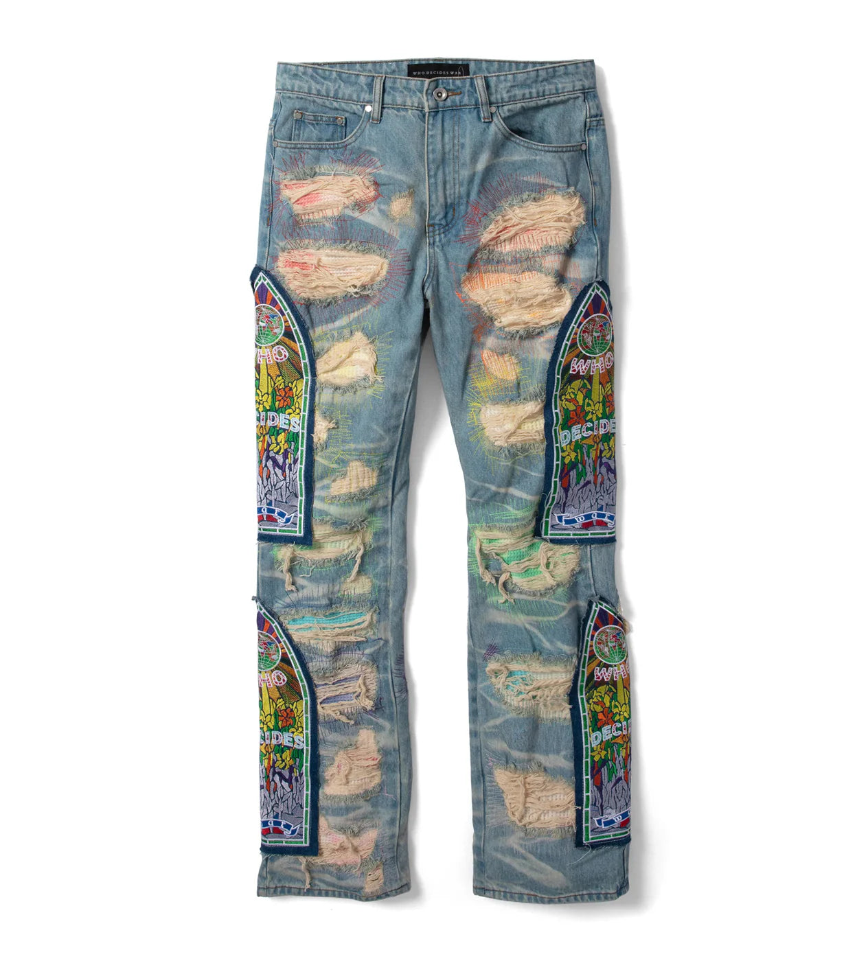 Who Decides War ROYGBIV Fusion Denim