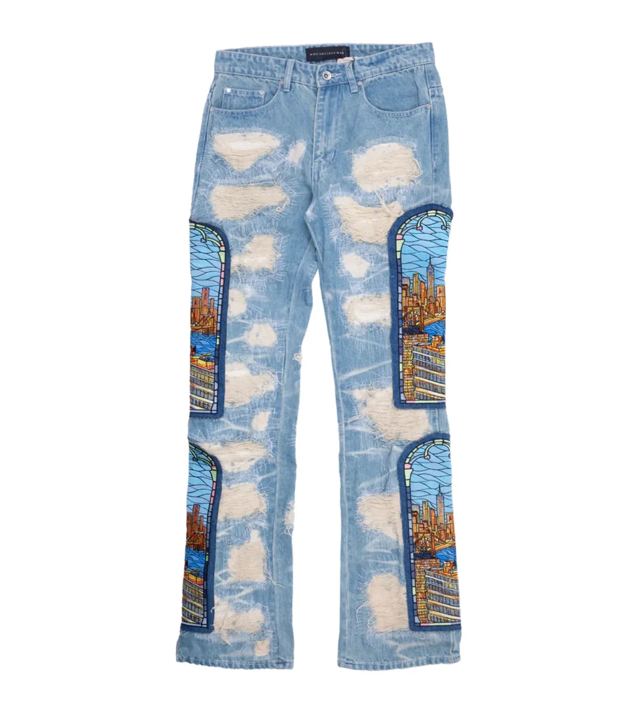 Who Decides War Stained Glass Denim